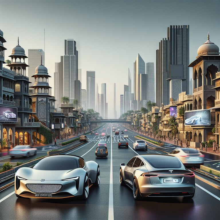 MG Cyberster and Tesla Model Y: Dual Paths in India's Luxury EV Scene
