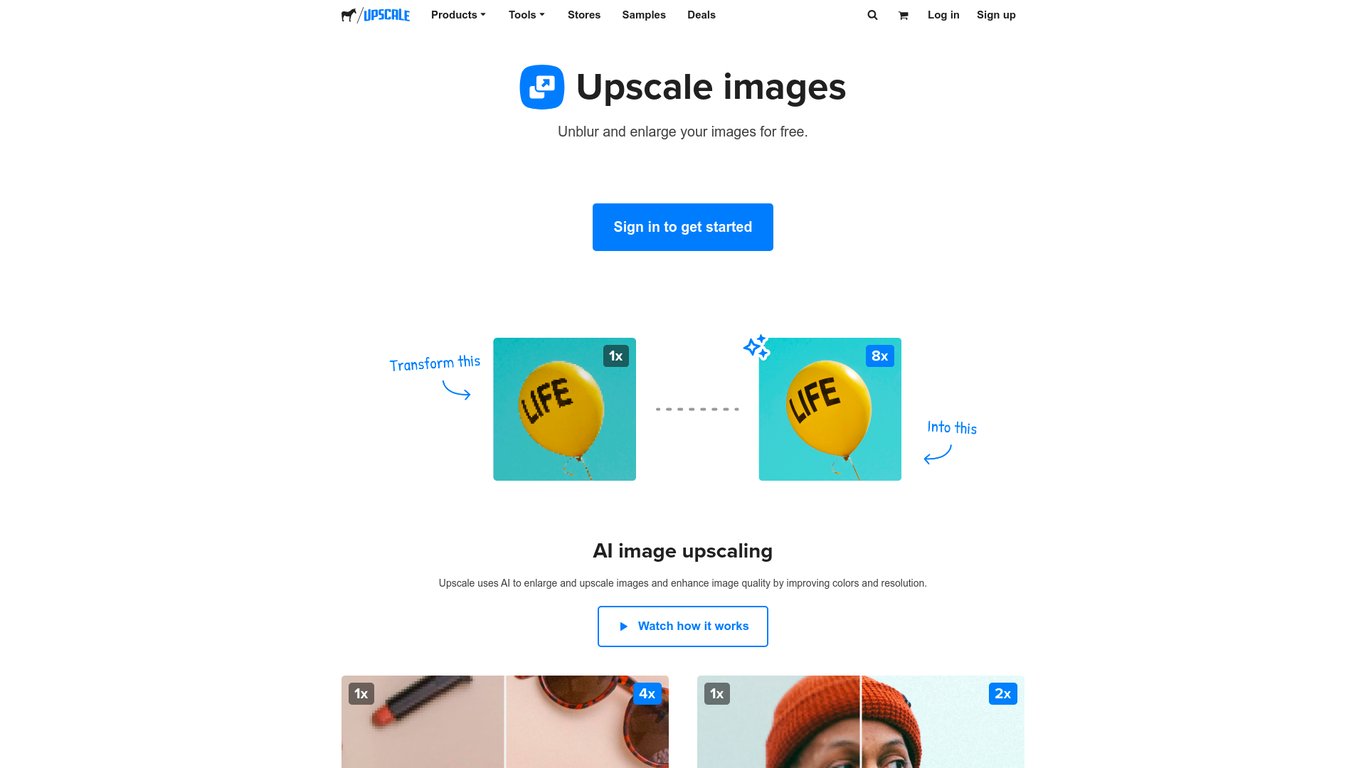 Upscale by StickerMule