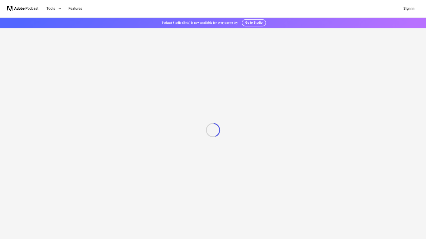 Thumbnail image for Adobe Speech Enhancer