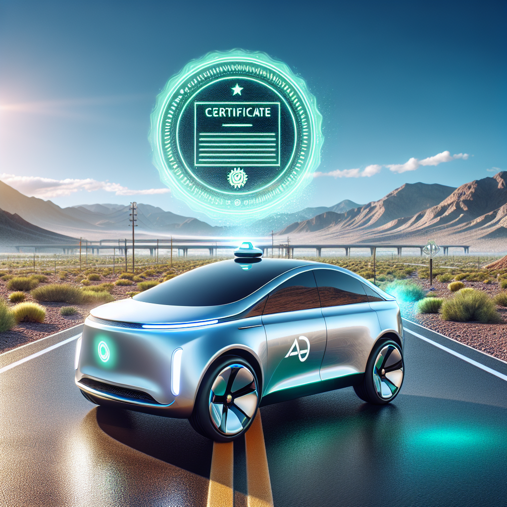 Tesla Zooms Ahead in Nevada with Major Robotaxi Certification!