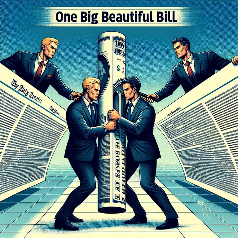 Elon Musk vs. Trump: The Battle Over the 'One Big Beautiful Bill'