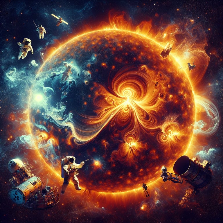 NASA Releases Dazzling Close-ups of the Sun – A Celestial Spectacle!