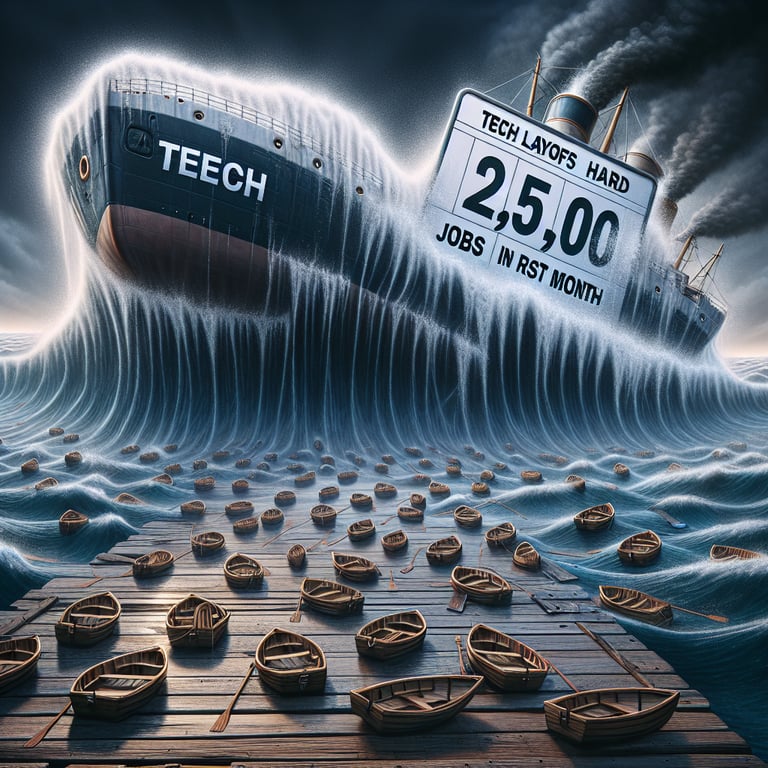 Tech Layoffs Hit Hard: 25,000 Jobs Lost in 2026's First Month