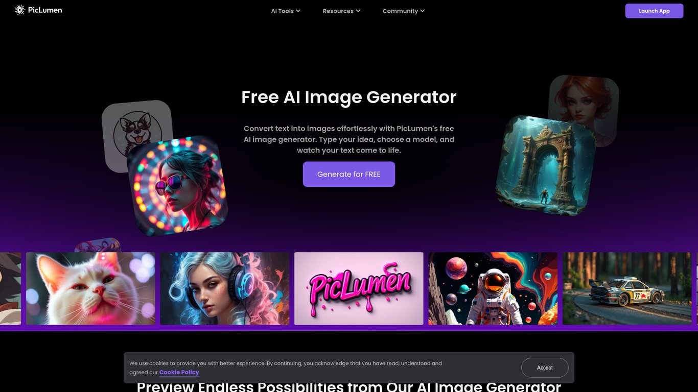 PicLumen AI Image Generator