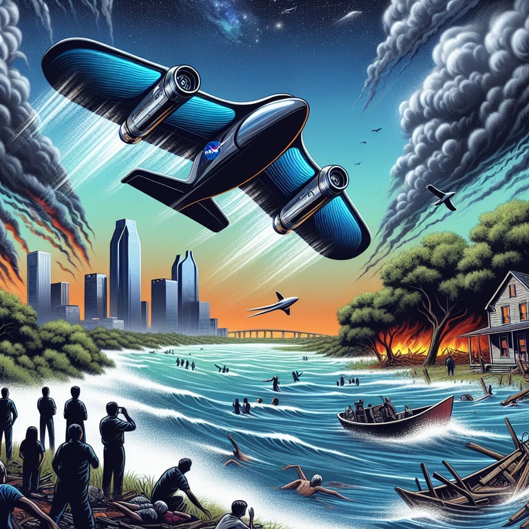 NASA's High-Tech Wings Sweep in for Texas Flood Rescue!