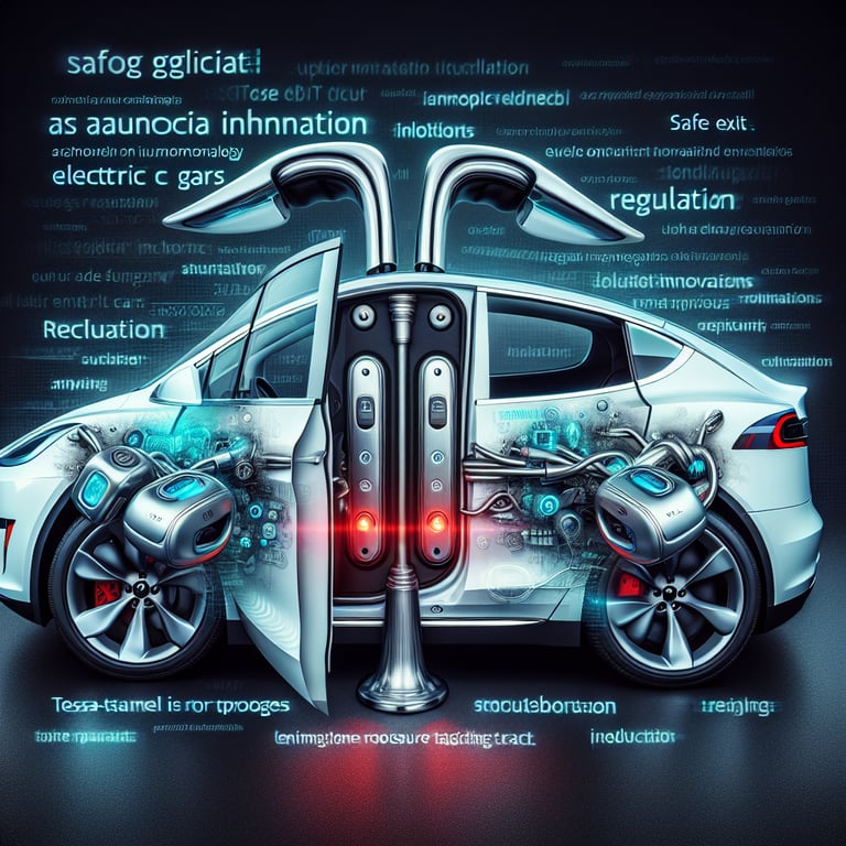 U.S. Congress Targets Tesla-Style Electric Door Handles with the SAFE Exit Act