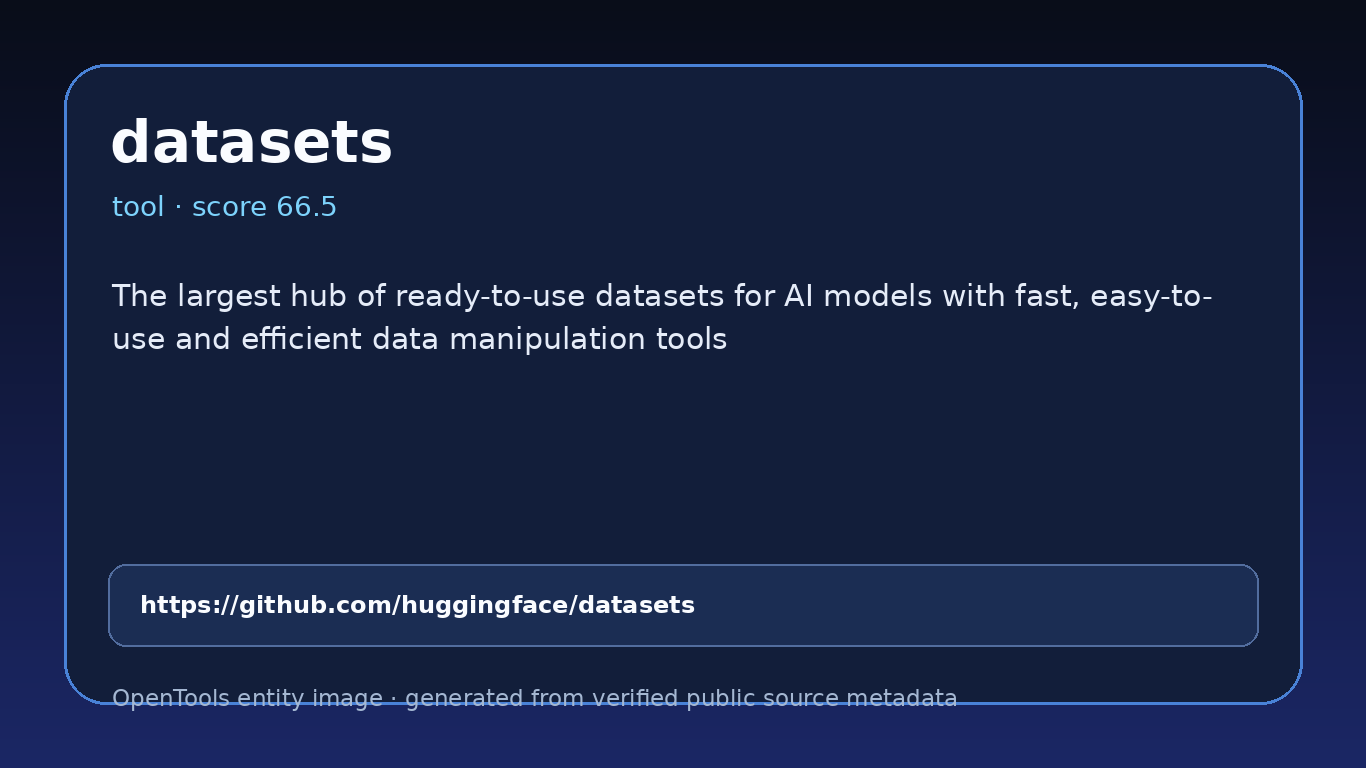 datasets