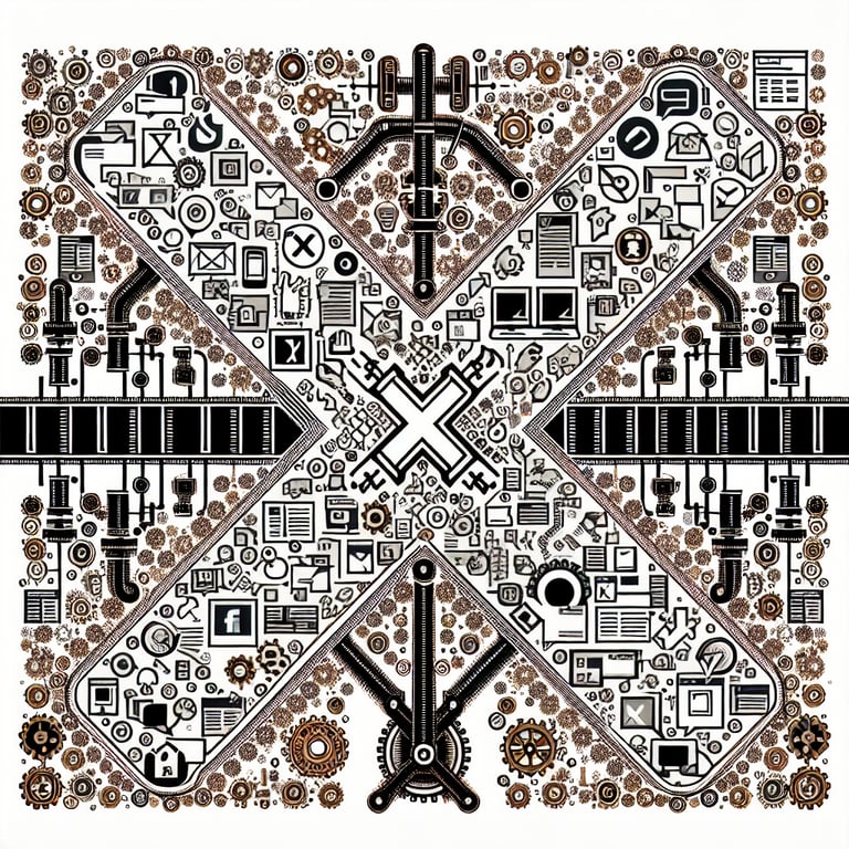 X Marks the Spot: The Rise of a Social Media Propaganda Machine