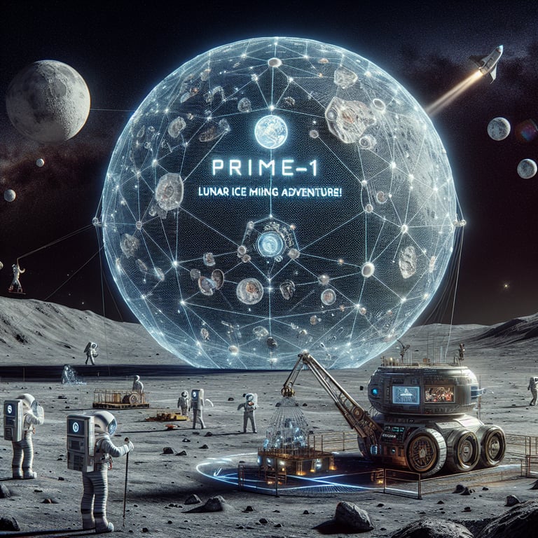 NASA's PRIME-1 Mission: Lunar Ice Mining Adventure Awaits!