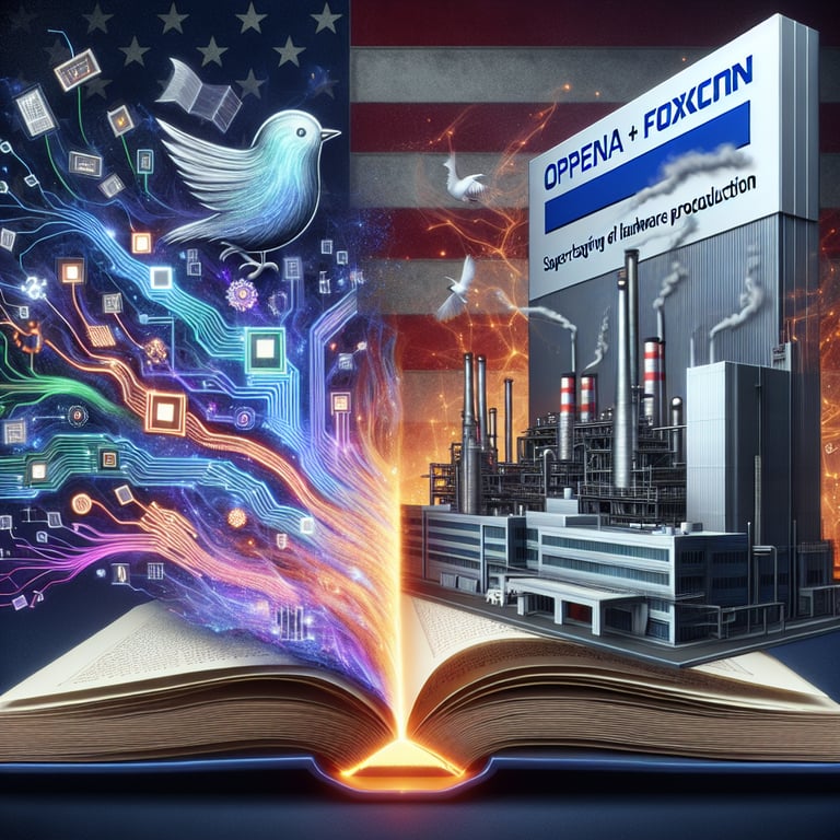 OpenAI and Foxconn Join Forces to Supercharge U.S. AI Hardware Production
