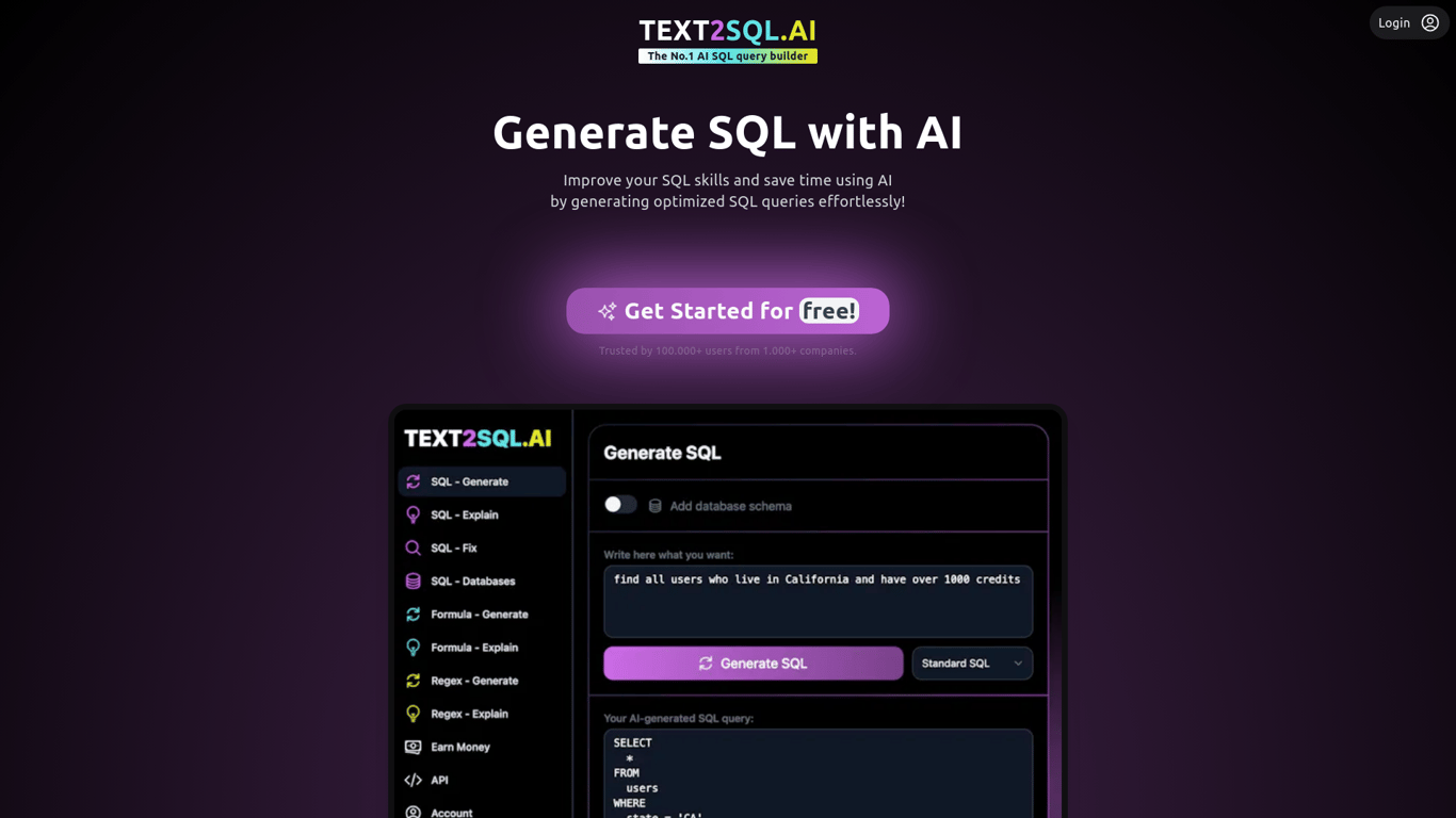 Text2SQL.AI