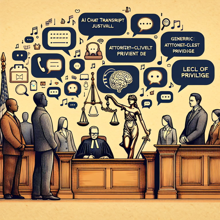 Federal Court: AI Chat Transcripts Aren't Attorney-Client Privileged