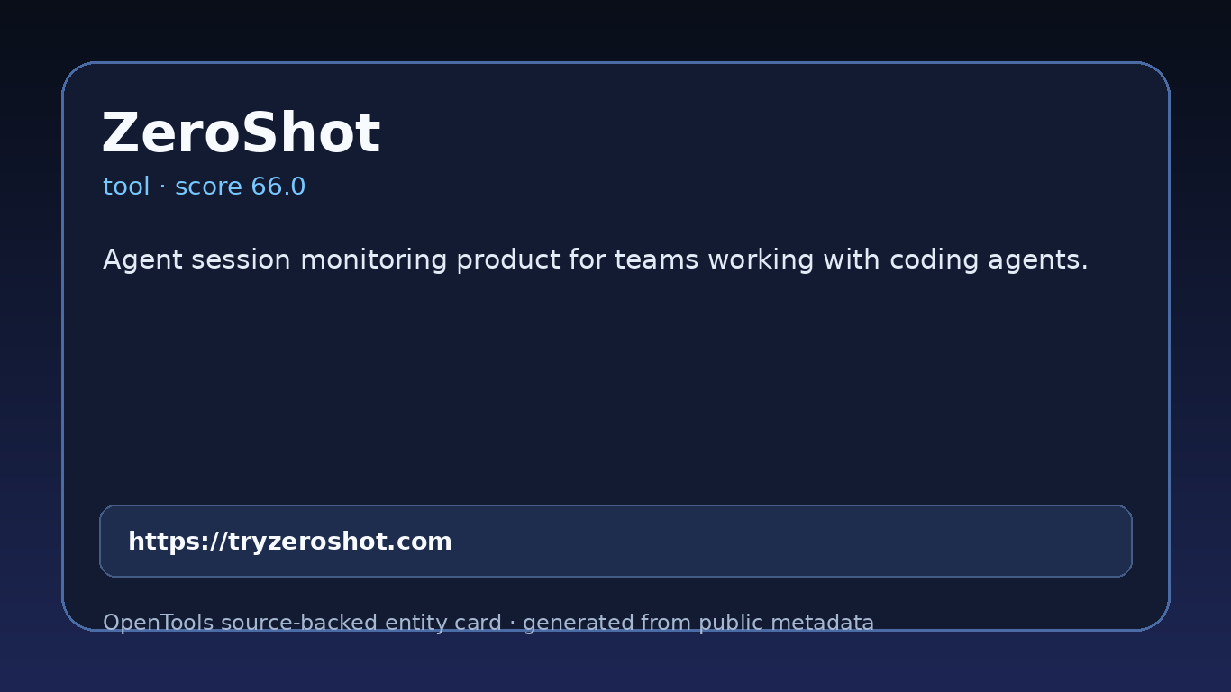 ZeroShot