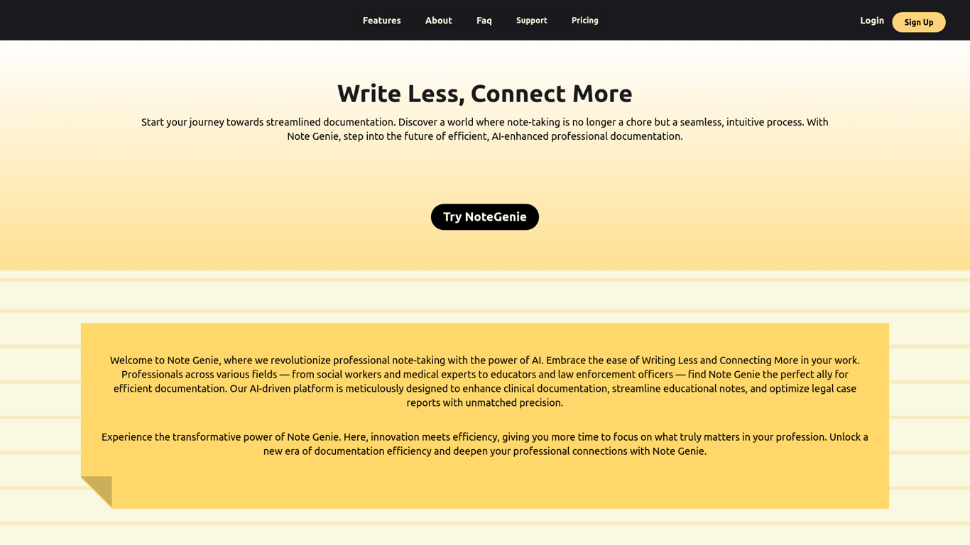 NoteGenie