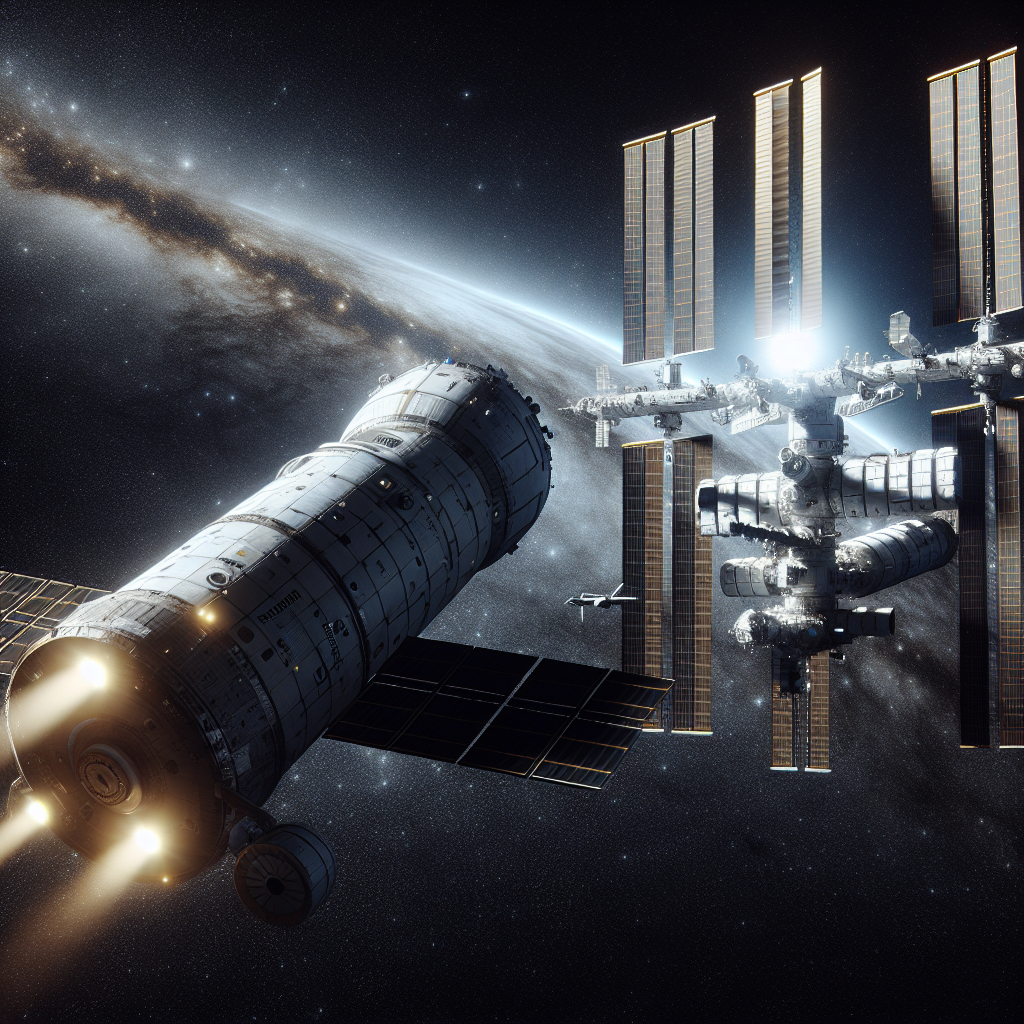 Progress Resupply Ship Nears the International Space Station with Three Tons of Essential Cargo