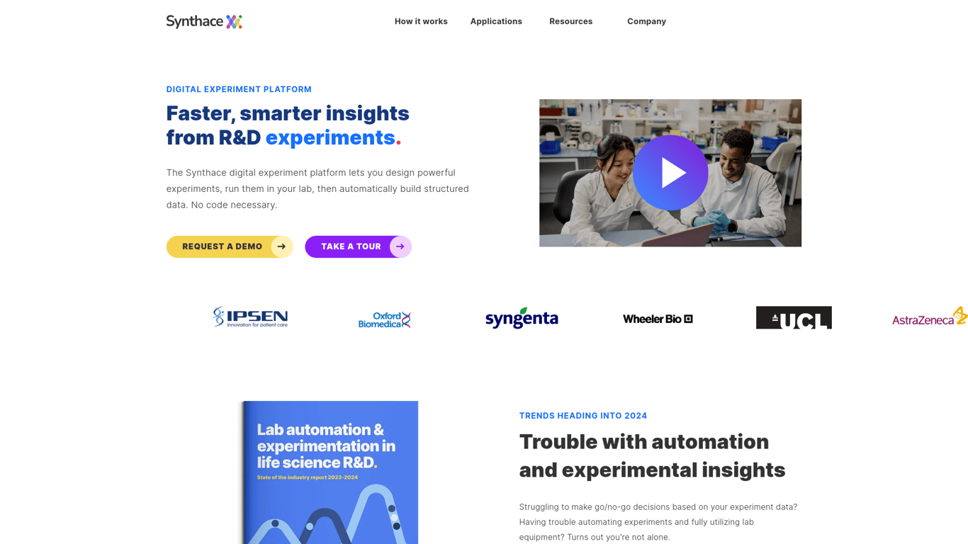 Thumbnail image for Synthace