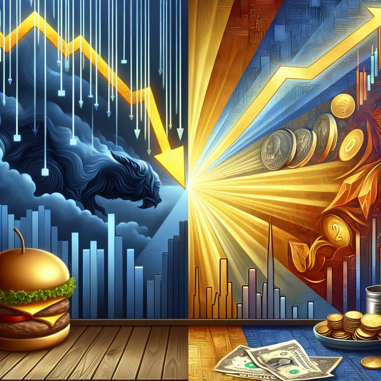 This Week in Business: Markets Tumble, Gold Shines, and Burgers on a Budget