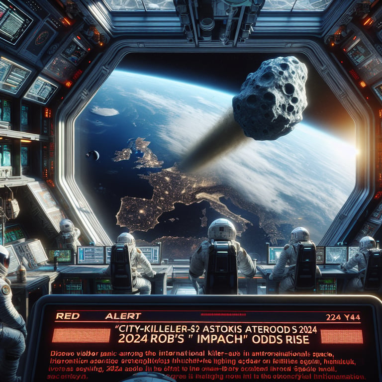 NASA Red Alert: City-Killer Asteroid 2024 YR4's Impact Odds Rise!