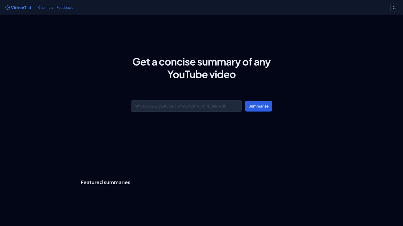 VideoGist