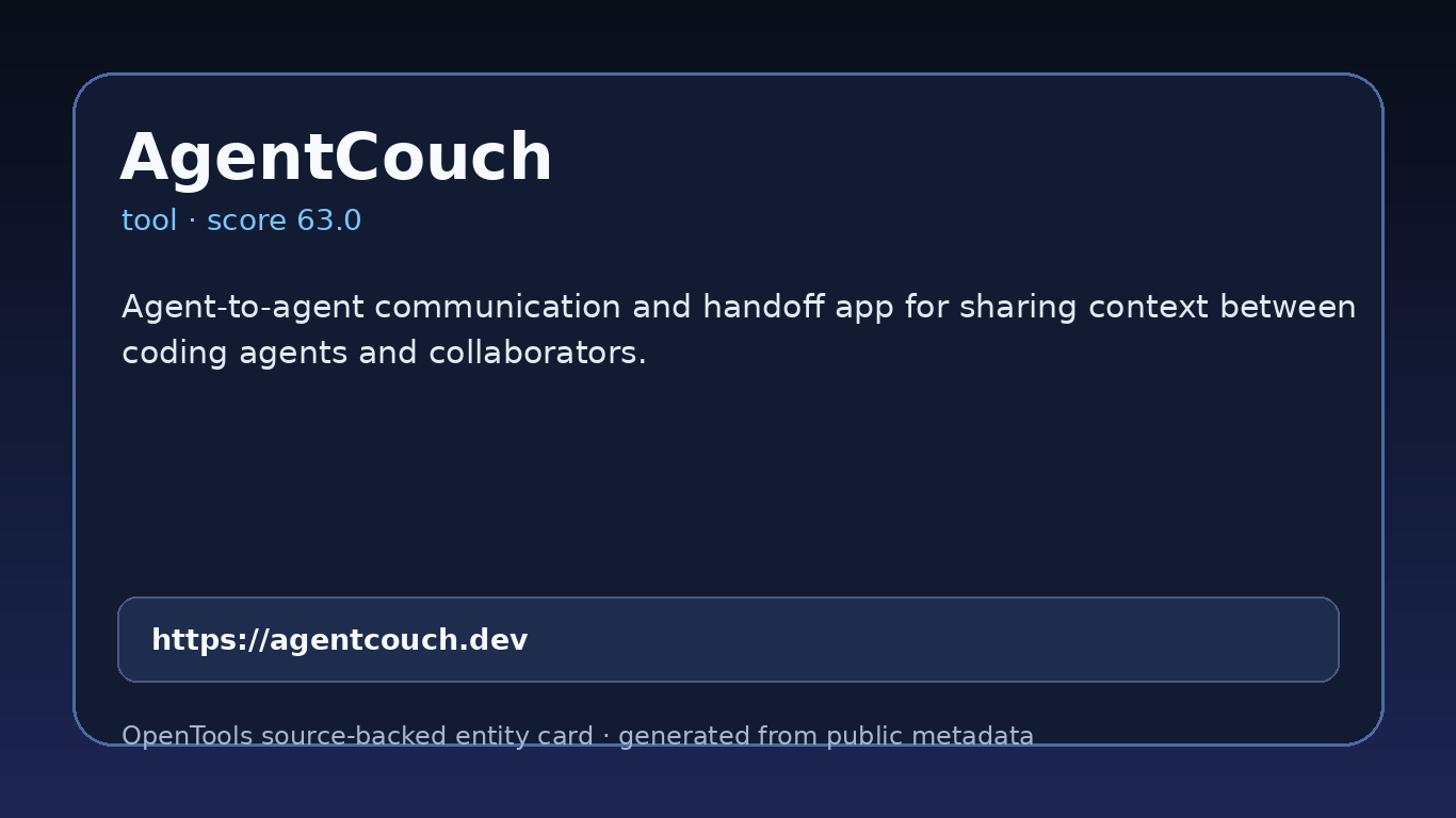 AgentCouch