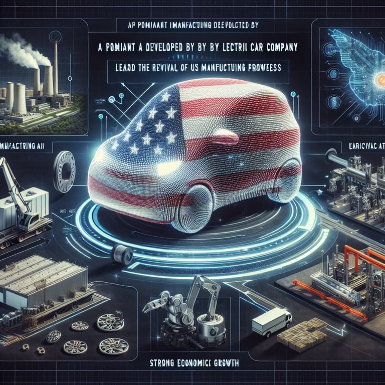 Morgan Stanley Predicts Tesla AI to Revive US Manufacturing Glory
