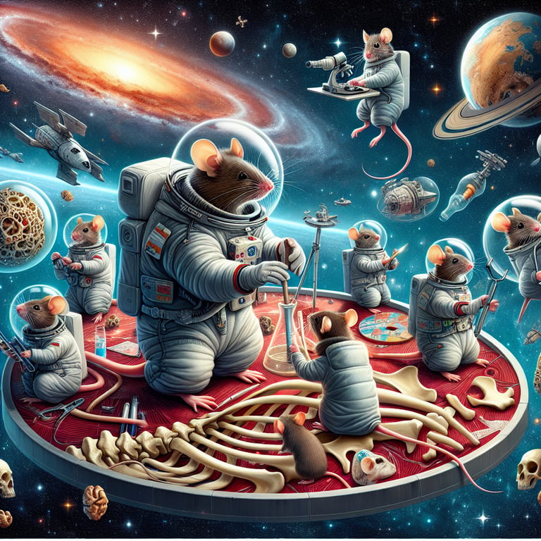 Mice in Space: NASA's Cosmic Quest to Understand Bone Loss