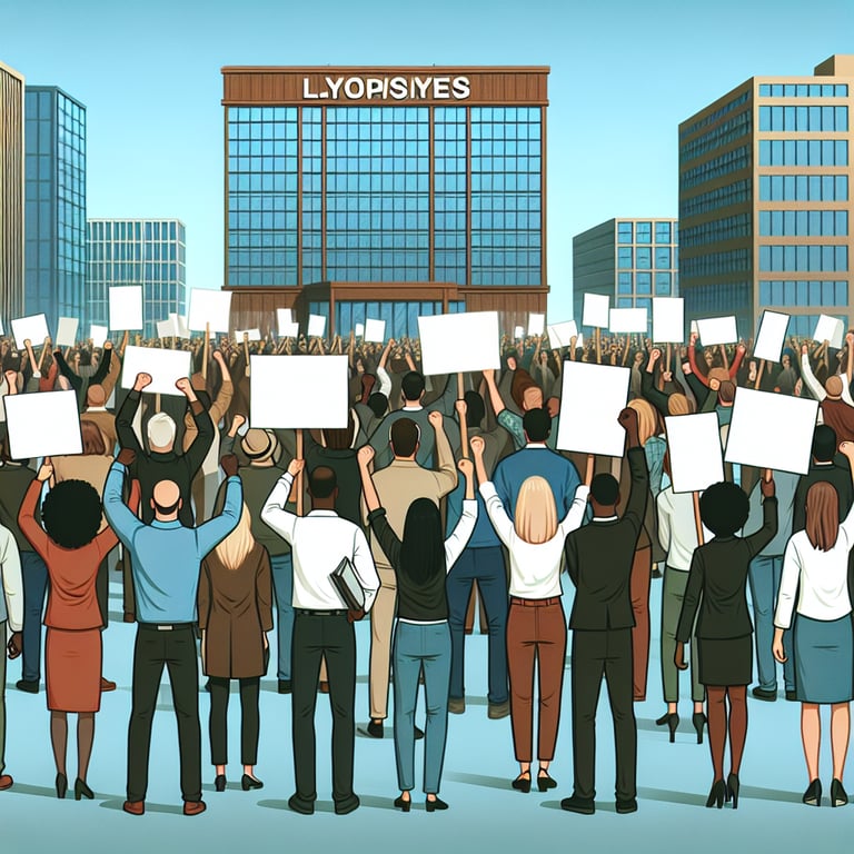 Strike Alert: Don't Nod Employees Rally Against Layoffs!
