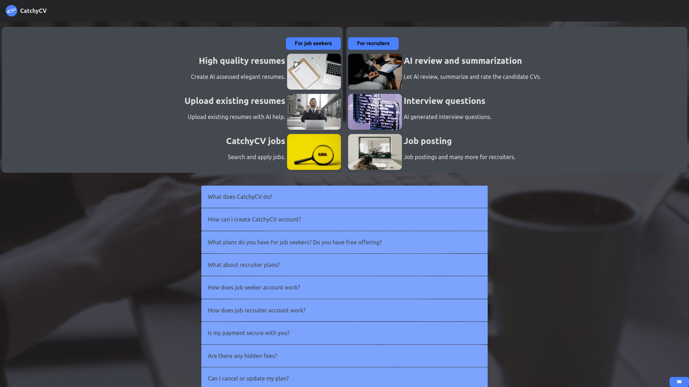 Thumbnail image for CatchyCV