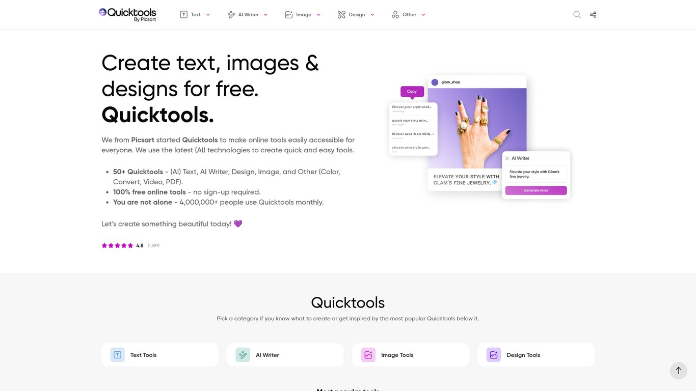 Quicktools