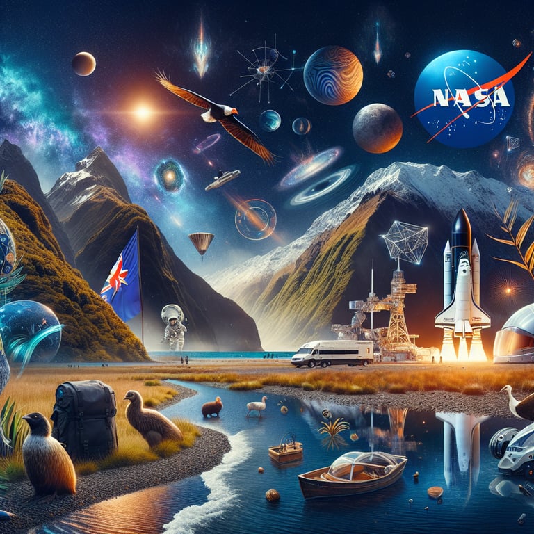 New Zealand and NASA Team Up for Five Groundbreaking Projects!