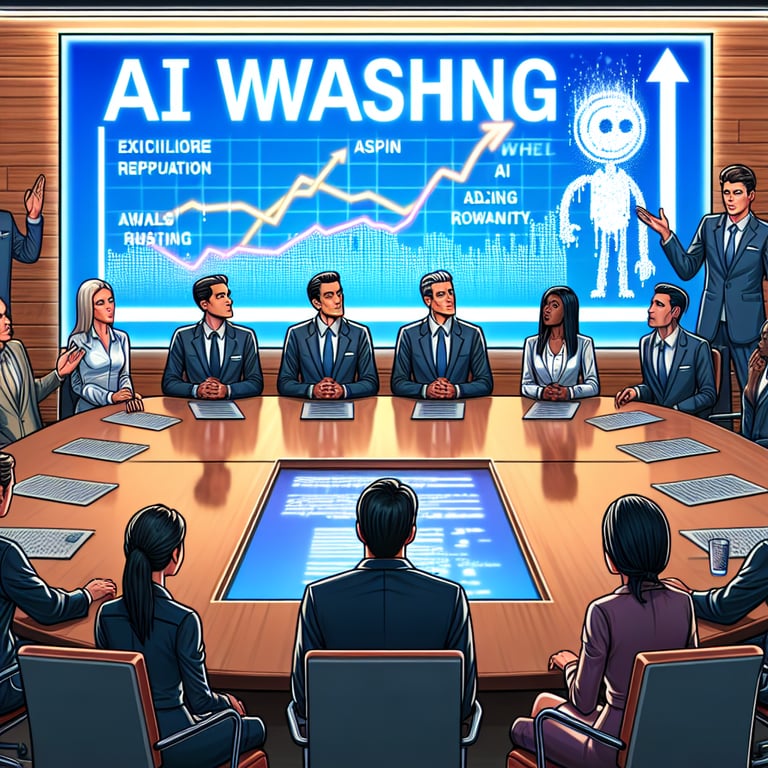 AI Washing: C-Suite Leaders Risk Rep and Revenue with Overstated AI Claims