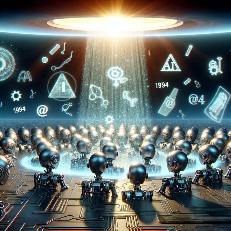 Robots from 1994 Resurface: AI & Copyright Conundrum