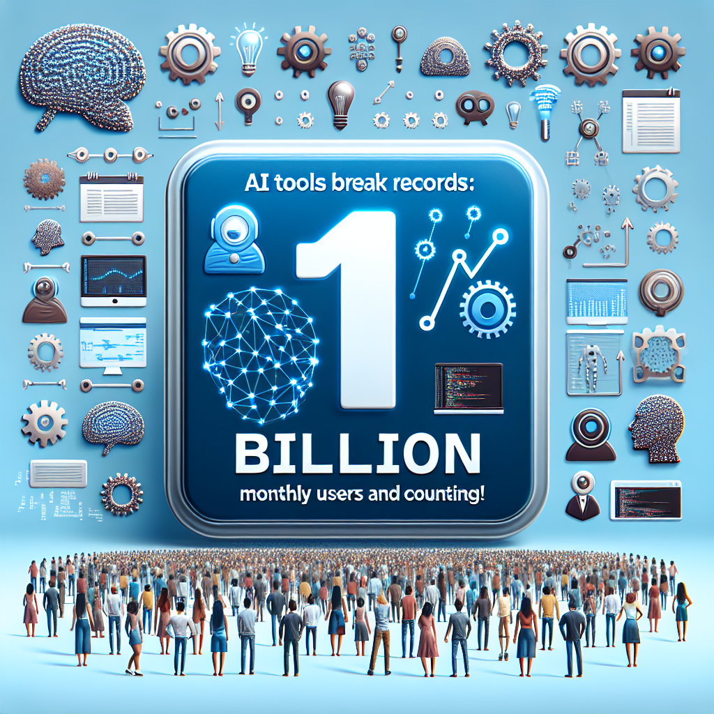 AI Tools Break Records: Over 1 Billion Monthly Users and Counting!