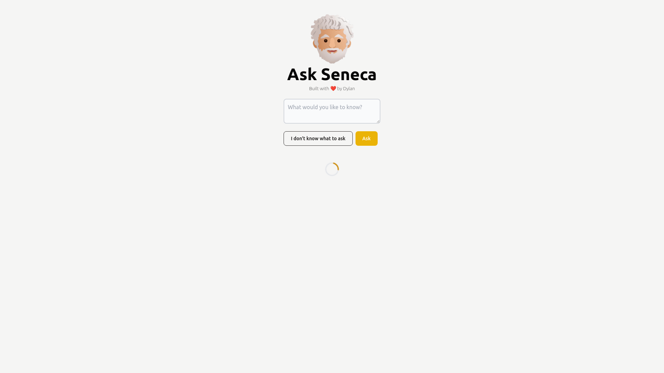 Ask Seneca