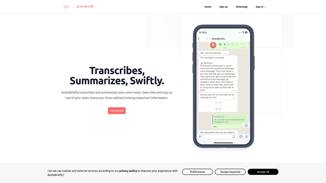 AudioBriefly