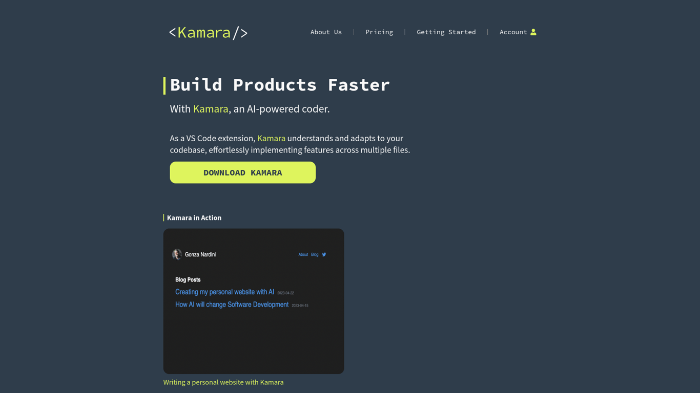 Thumbnail image for Kamara
