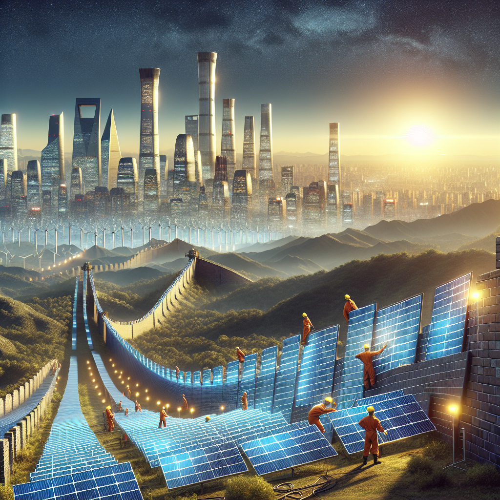 China's Solar Megaproject: The 'Solar Great Wall' to Power Beijing by 2030!