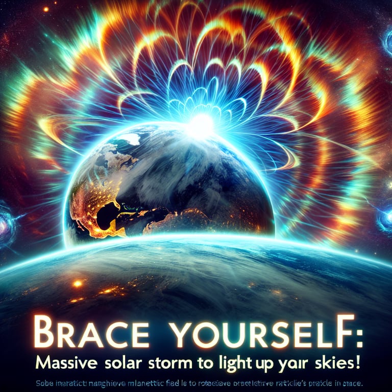Brace Yourself: Massive Solar Storm to Light Up Earth's Skies!