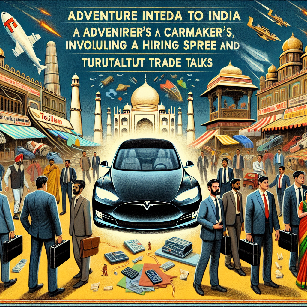 Tesla's India Adventure: Hiring Spree Amid Trade Talks & Tariff Turmoil