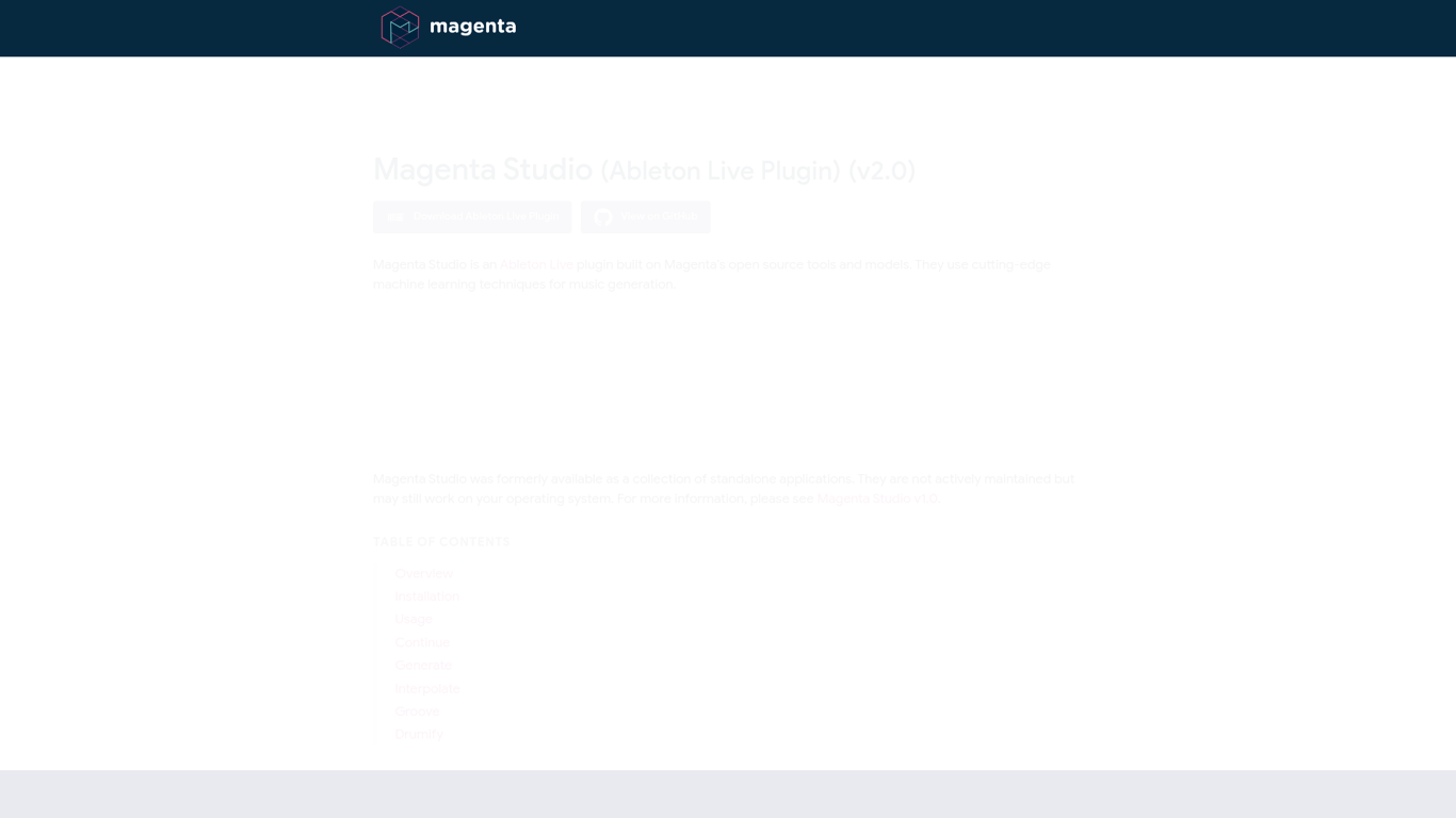 Magenta Studio