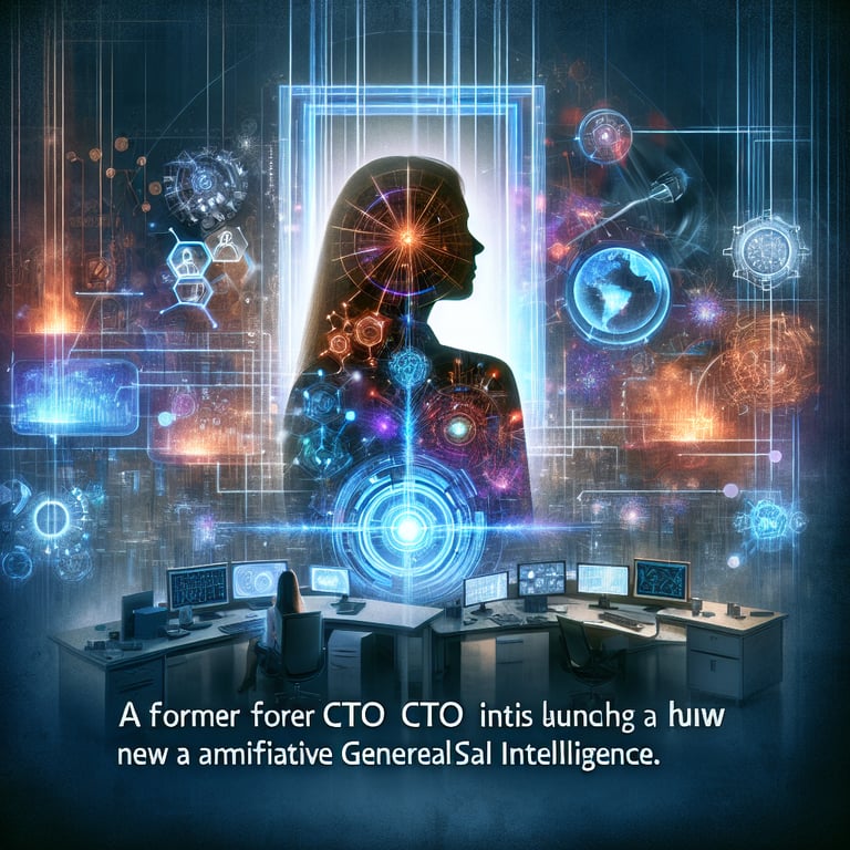 Mira Murati, Former OpenAI CTO, Launches Ambitious AGI Lab