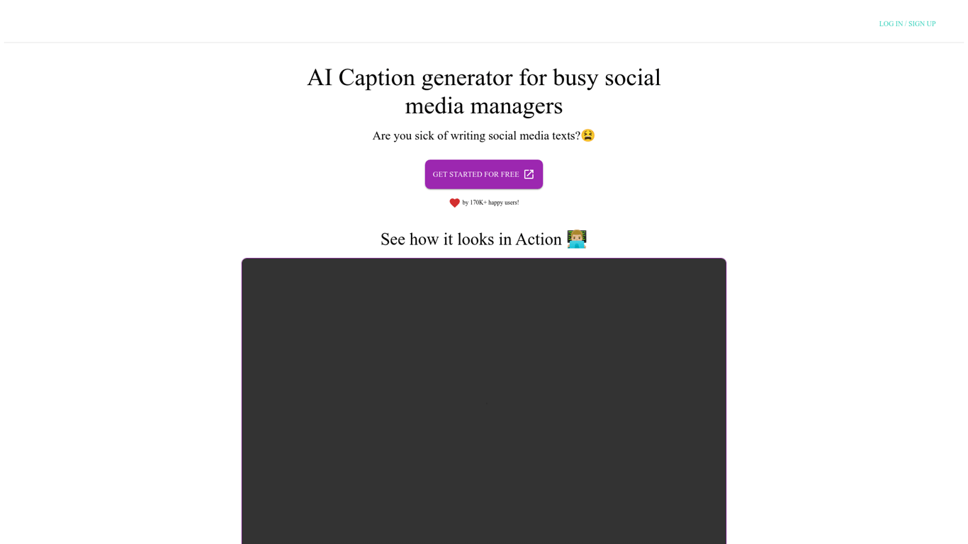 Thumbnail image for imagetocaption.ai