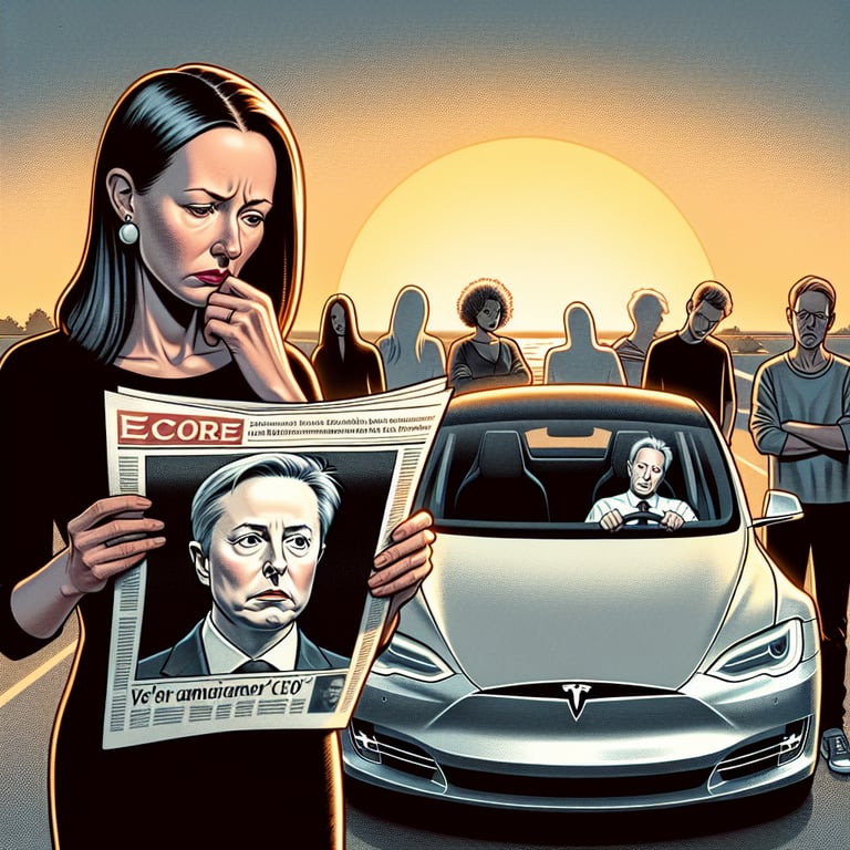 Tesla Owners Feel the Burn of Buyer's Remorse Over Musk's Political Feats