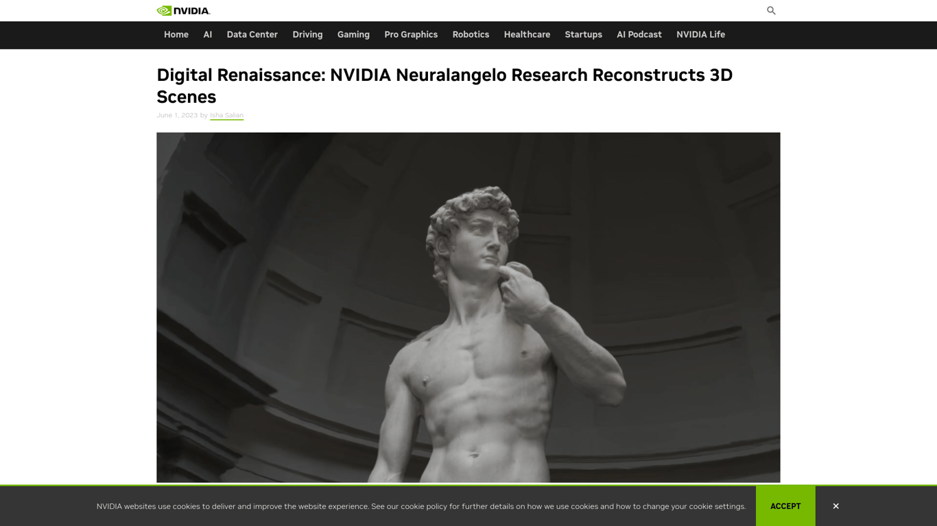 Neuralangelo by NVIDIA