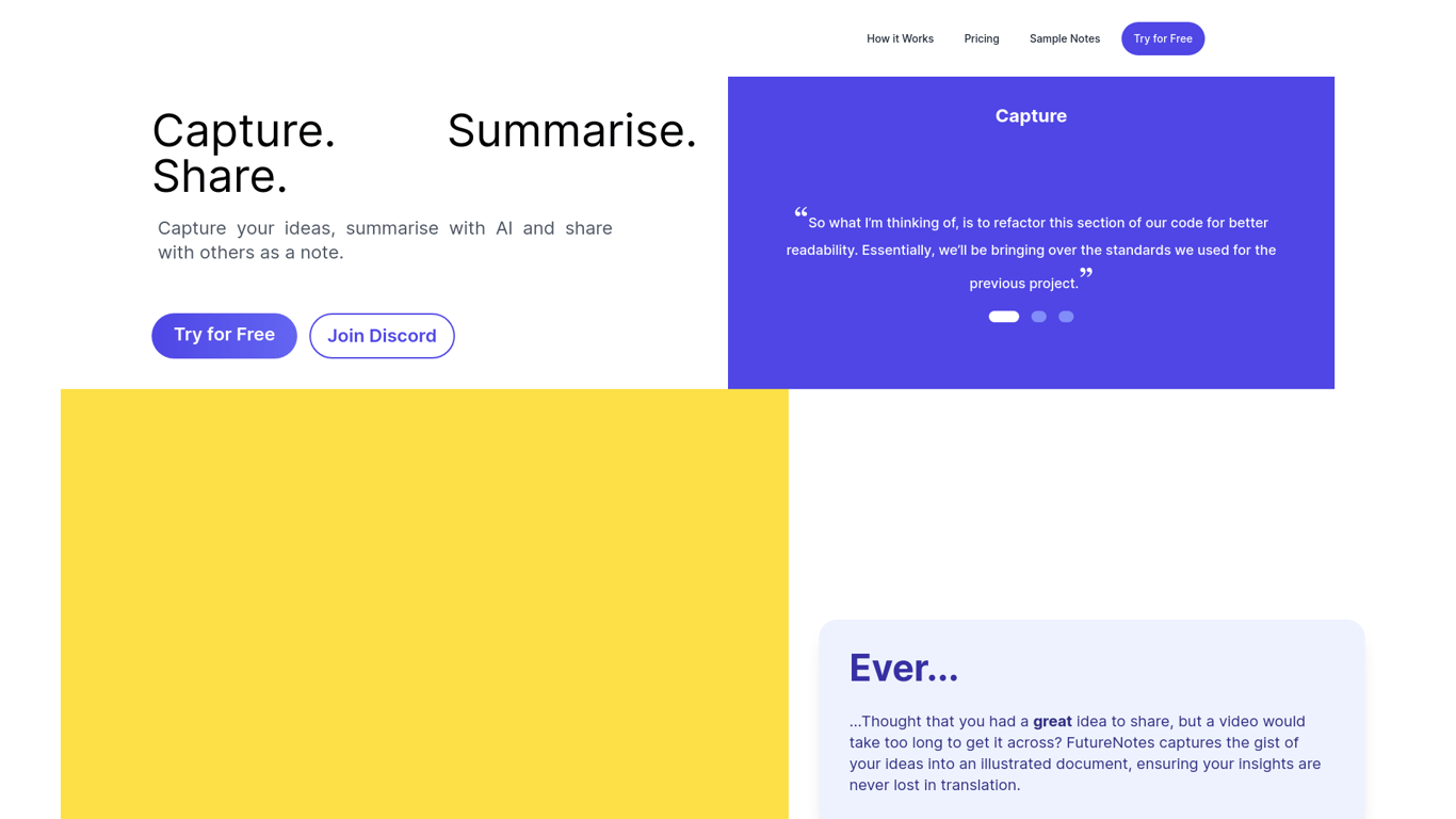 Futurenotes