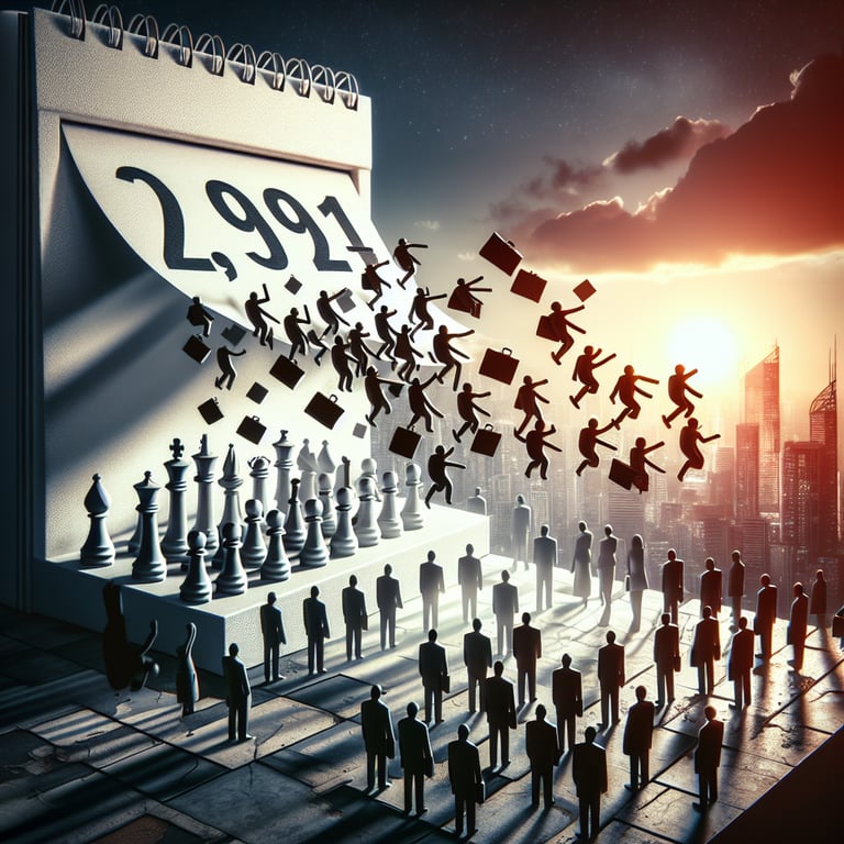 Record-Breaking CEO Exodus: 1,991 Executives Step Down in 2024!