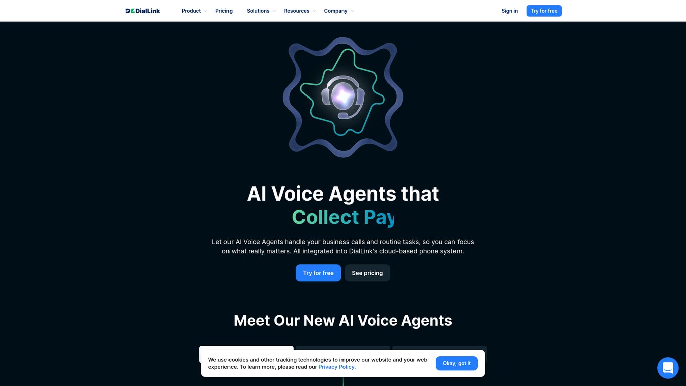 DialLink's AI Voice Agents 