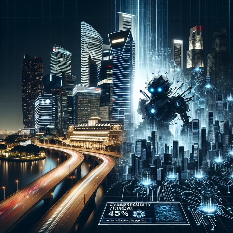 Singapore's Cybersecurity Threat: Malicious Bots Now Control 45% of Web Traffic