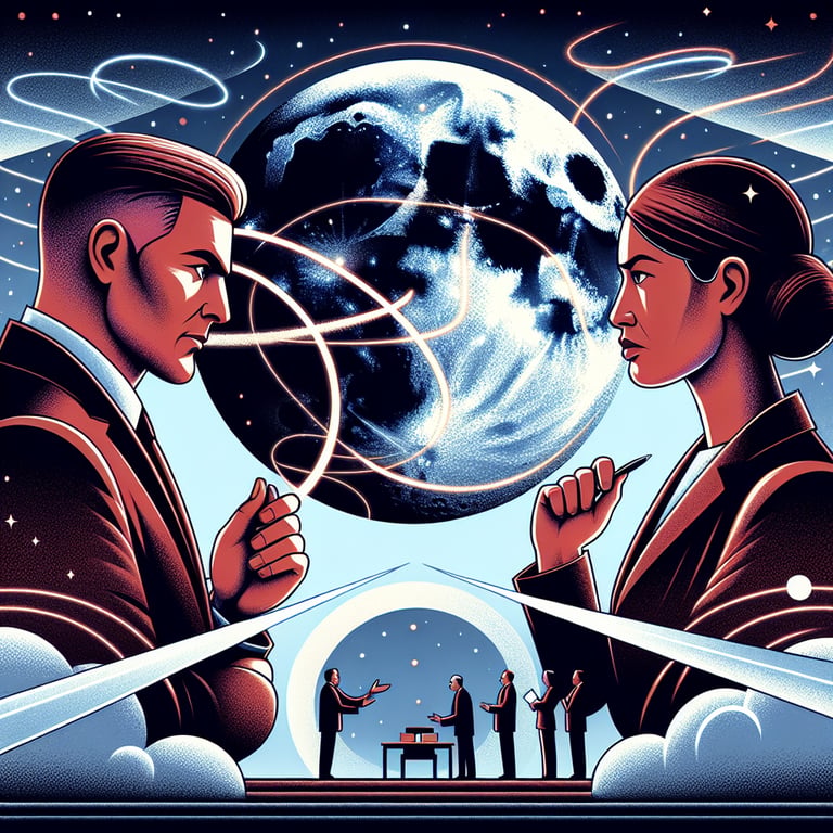 Elon Musk Calls Out NASA's Acting Chief Amidst SpaceX Moon Contract Dispute!