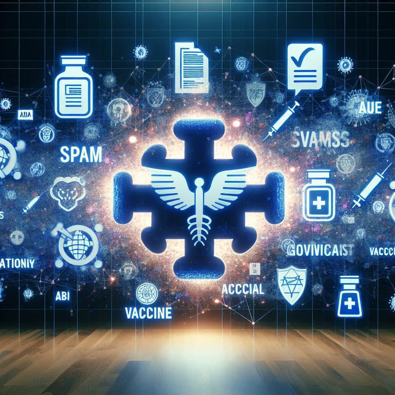 U.S. Government's Vaccine Website Bamboozled by AI-Driven Spam!